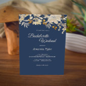 Dusty Roos Autumn Boho Bachelorette Weekend Invita Kaart