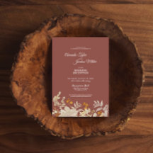 Dusty Roos Autumn Boho Wedding Reception