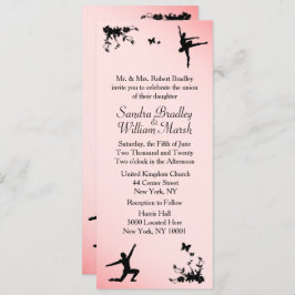 Dusty Roos Ballet Dance Wedding Uitnodiging