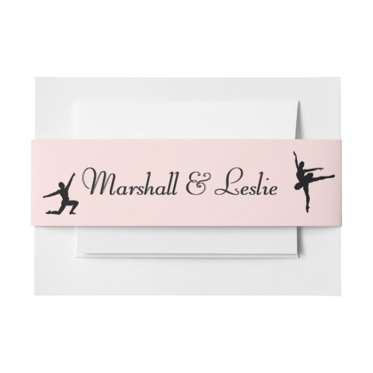 Dusty Roos Ballet Uitnodigingen Wikkel (Voorkant Voorbeeld)
