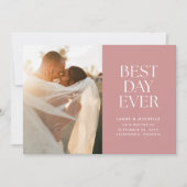 Dusty Roos Best Day Ever Wedding Announding Aankondiging (Voorkant)