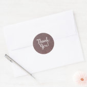 Dusty Roos Blush roze rozen  Vrijgezellenfeest Ronde Sticker (Envelop)