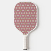 Dusty Roos Bohemian Daisy Pattern Pickleball Paddle (Achterkant)