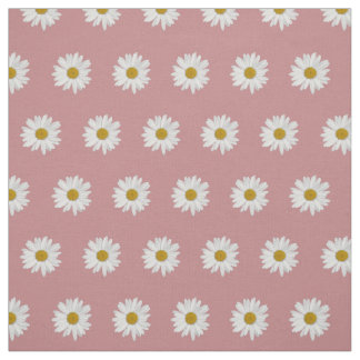 Dusty Roos Bohemian Daisy Pattern Stof