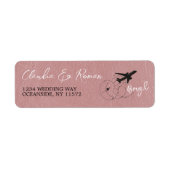 Dusty Roos Brazilië Passport Etiket (Voorkant)