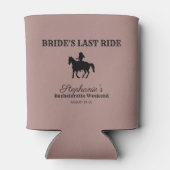 Dusty Roos Bride's Last Ride Bachelorette Weekend Blikjeskoeler (Achterkant)