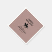 Dusty Roos Bride's Last Ride Bachelorette Weekend Servet (Hoek)