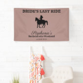 Dusty Roos Bride's Last Ride Bachelorette Weekend Spandoek (Insitu)