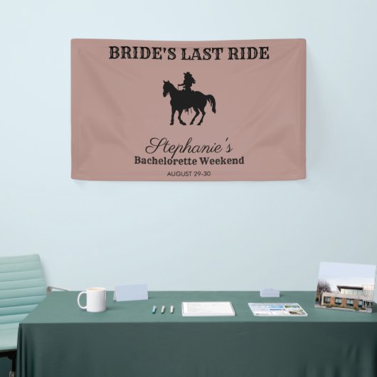 Dusty Roos Bride's Last Ride Bachelorette Weekend Spandoek (Beurs)