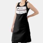 Dusty Roos Burgundy Best Man Wedding Apron Schort (Insitu)