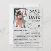 Dusty Roos California Passport Bewaar de datum Save The Date (Achterkant)