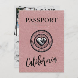 Dusty Roos California Passport Bewaar de datum Save The Date
