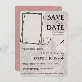 Dusty Roos Cancun Passport Bewaar de datum Save The Date