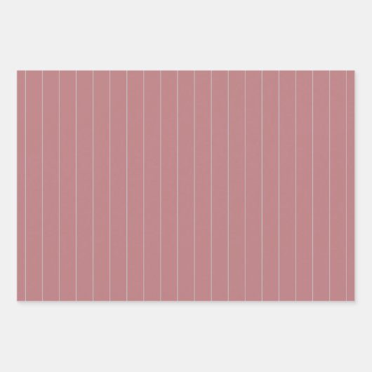 Dusty Roos Color Sjabloon Inpakpapier Vel (Voorkant 2)