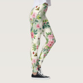 Dusty Roos Cream Butterflies Bee Camo Leggings (Rechts)