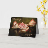 Dusty Roos Denken aan je Wenskaart Kaart (Gele Bloem)