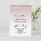 Dusty Roos Diamonds Wedding After Party Kaart (Staand voorkant)
