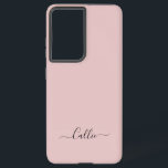 Dusty Roos Eenvoudig Minimalistisch Script Aangepa Samsung Galaxy Hoesje<br><div class="desc">Een eenvoudig stijlvol typografisch ontwerp met aangepaste namen in een casual script lettertype in opvallend zwart op stoffige roze rozenmauve. Het perfecte item voor de minimalist. Een modern geschenk of accessoire op maat voor elke gelegenheid. Debra Valencia, een visionaire oppervlakteontwerper, productontwerper en ondernemer met een passie voor wereldreizen, ambachtelijke tradities,...</div>