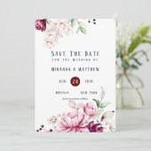 Dusty Roos en roze pony sla de datumkaarten op Kaart (Staand voorkant)