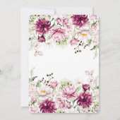 Dusty Roos en roze pony sla de datumkaarten op Kaart (Achterkant)