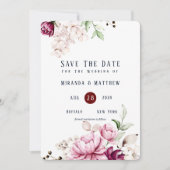 Dusty Roos en roze pony sla de datumkaarten op Kaart (Voorkant)