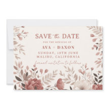 Dusty Roos Floral Blush Wedding