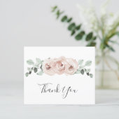 Dusty Roos Floral Budget Weddenschap Hartelijk dan (Staand voorkant)