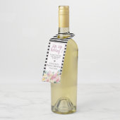 Dusty Roos Floral Flessenhanger (Schuin)