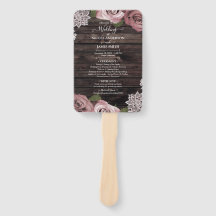 Dusty Roos Floral Rozen Rustic Wood Wedding H