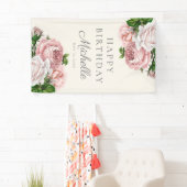 Dusty Roos  Floral Women's Birthday Name Spandoek (Insitu)