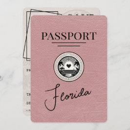 Dusty Roos Florida Passport Bewaar de datum Save The Date