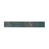 Dusty Roos Gold Emerald Green Wreath Wedding (Individueel)