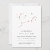 Dusty Roos "Het is een meisje" Alles in een Baby s Kaart (Voorkant)