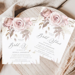 Dusty Roos Ivory Floral Budget Vrijgezellenfeest