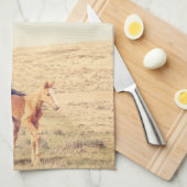 Dusty Roos Kitchen Towel Western Paard Theedoek (Quarter Fold)