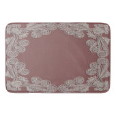 Dusty Roos Lace Badmat (Voorkant)