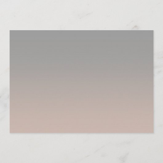 Dusty Roos Lace foto bruiloft uitnodiging (Achterkant)