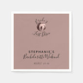 Dusty Roos Last Disco Bachelorette Weekend Servet (Voorkant)