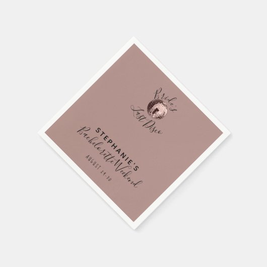 Dusty Roos Last Disco Bachelorette Weekend Servet (Hoek)