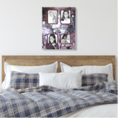 Dusty Roos Liefde Letters Fotodoek Canvas Afdruk (Insitu (Slaapkamer))