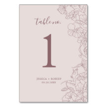 Dusty Roos Mauve Bloemenbruiloft