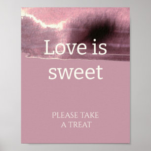 Dusty Roos Mauve liefde is zoet vrijgezellenfeest Poster