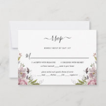 Dusty Roos Mauve Pink Floral Wedding