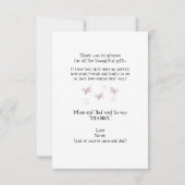 Dusty Roos Mijn eerste dankjewel Bedankkaart (Achterkant)