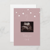 Dusty Roos Mijn eerste dankjewel Bedankkaart (Voorkant / Achterkant)