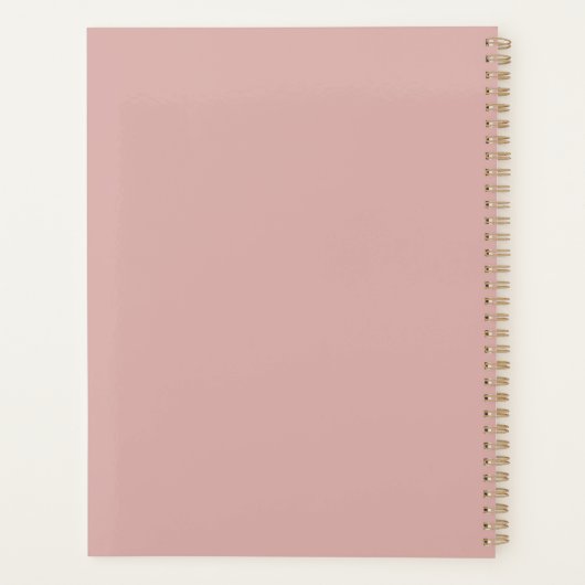 Dusty Roos Miss to Mrs Wedding Planner (Achterkant)