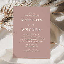Dusty Roos Modern Elegance Wedding