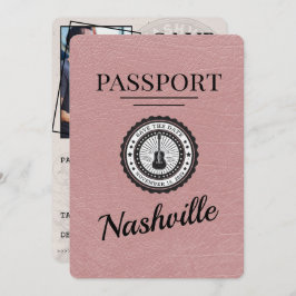 Dusty Roos Nashville Passport Bewaar de datum Save The Date