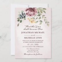 Dusty Roos Peony Floral Greenery Christelijke brui