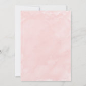 Dusty Roos Peony Ice Cream Vrijgezellenfeest Kaart (Achterkant)